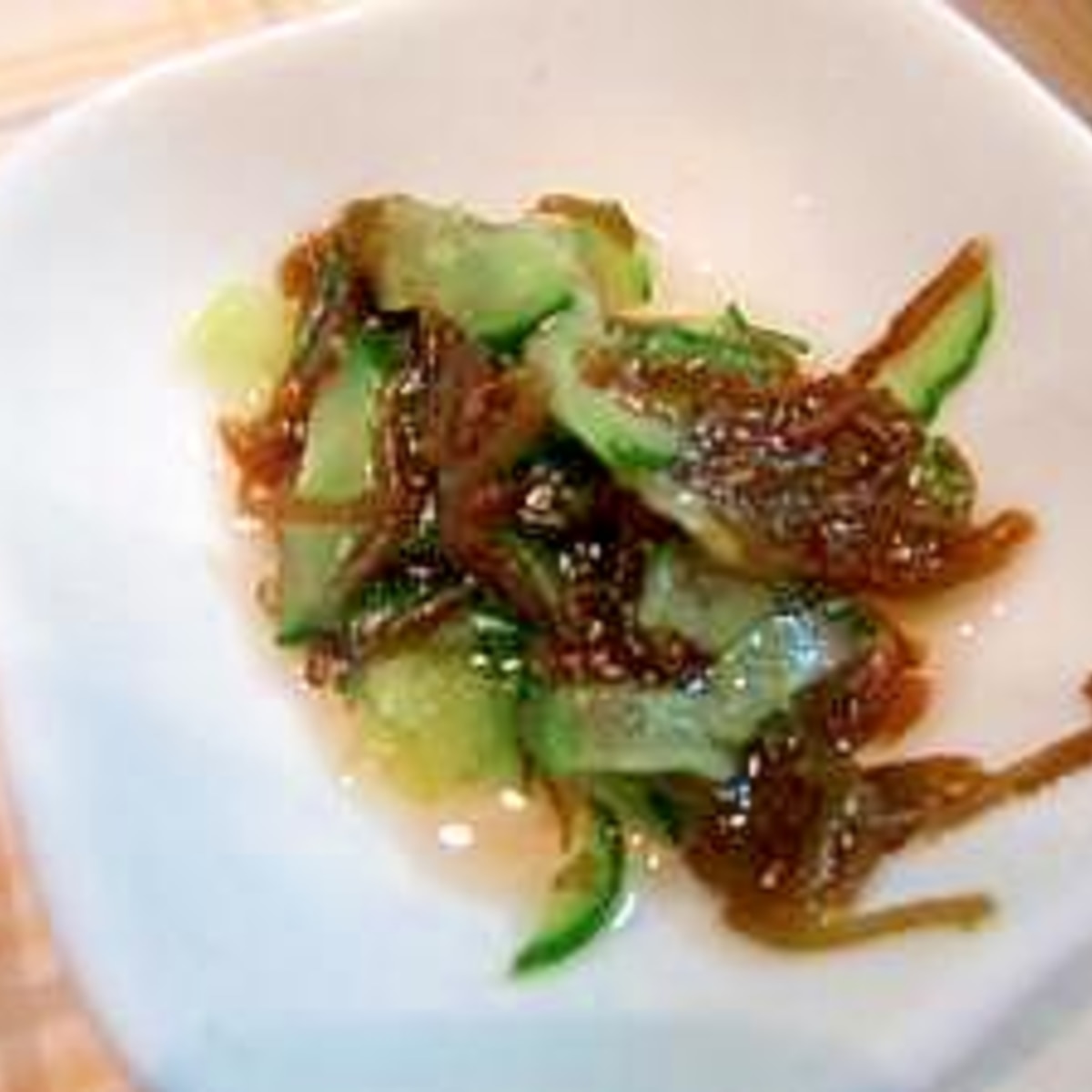 離乳食 サッパリもずくときゅうり レシピ 作り方 By みくんぽたろう 楽天レシピ